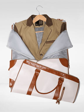 Bolsa Feminina de Viagem em Couro PU Dobrável Multifuncional – Angela