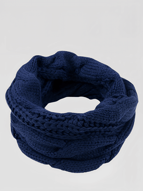 Cachecol Feminino Circular Infinito em Tricô - Giovana