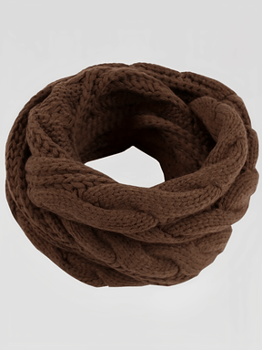 Cachecol Feminino Circular Infinito em Tricô - Giovana