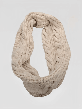 Cachecol Feminino Circular Infinito em Tricô - Giovana