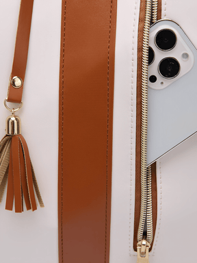 Bolsa Feminina de Viagem em Couro PU Dobrável Multifuncional – Angela