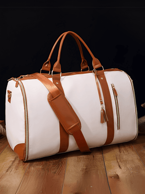 Bolsa Feminina de Viagem em Couro PU Dobrável Multifuncional – Angela