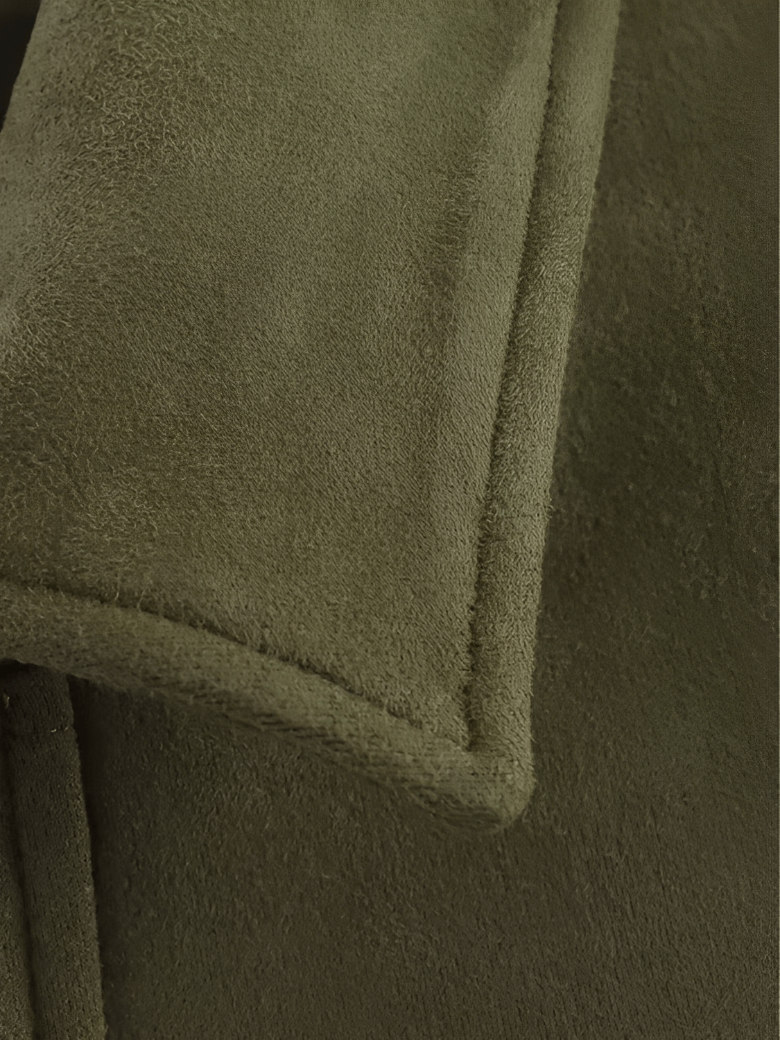 Jaqueta Bomber Oversized em Camurça com Recortes – Ione