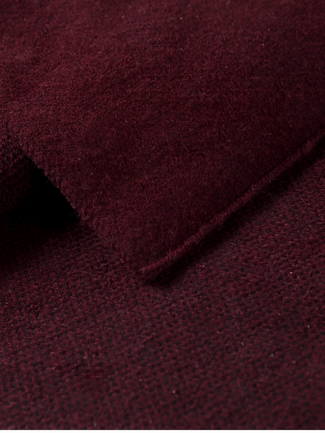 Casaco Poncho Assimétrico de Gola Alta Estruturado - Lenir