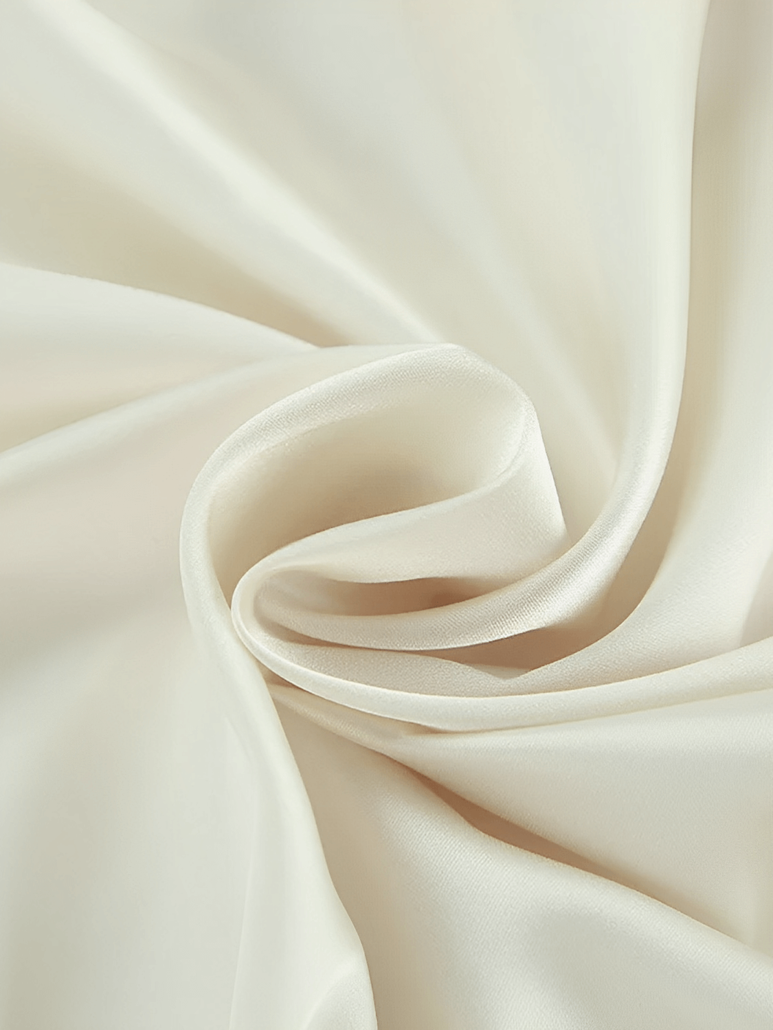 Camisa Feminina Acetinada com Gola Laço e Manga Longa Flare – Betania