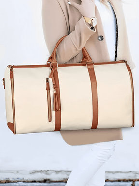 Bolsa Feminina de Viagem em Couro PU Dobrável Multifuncional – Angela