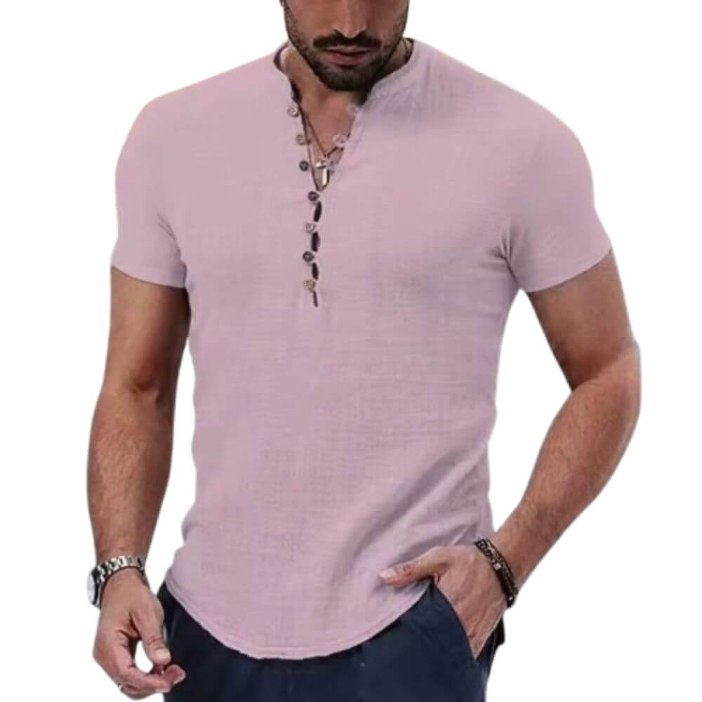Camisa Masculina em Linho Maragogi