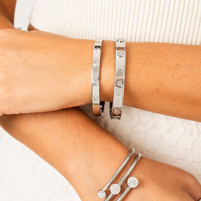 Bracelete Forma Múltipla Prata