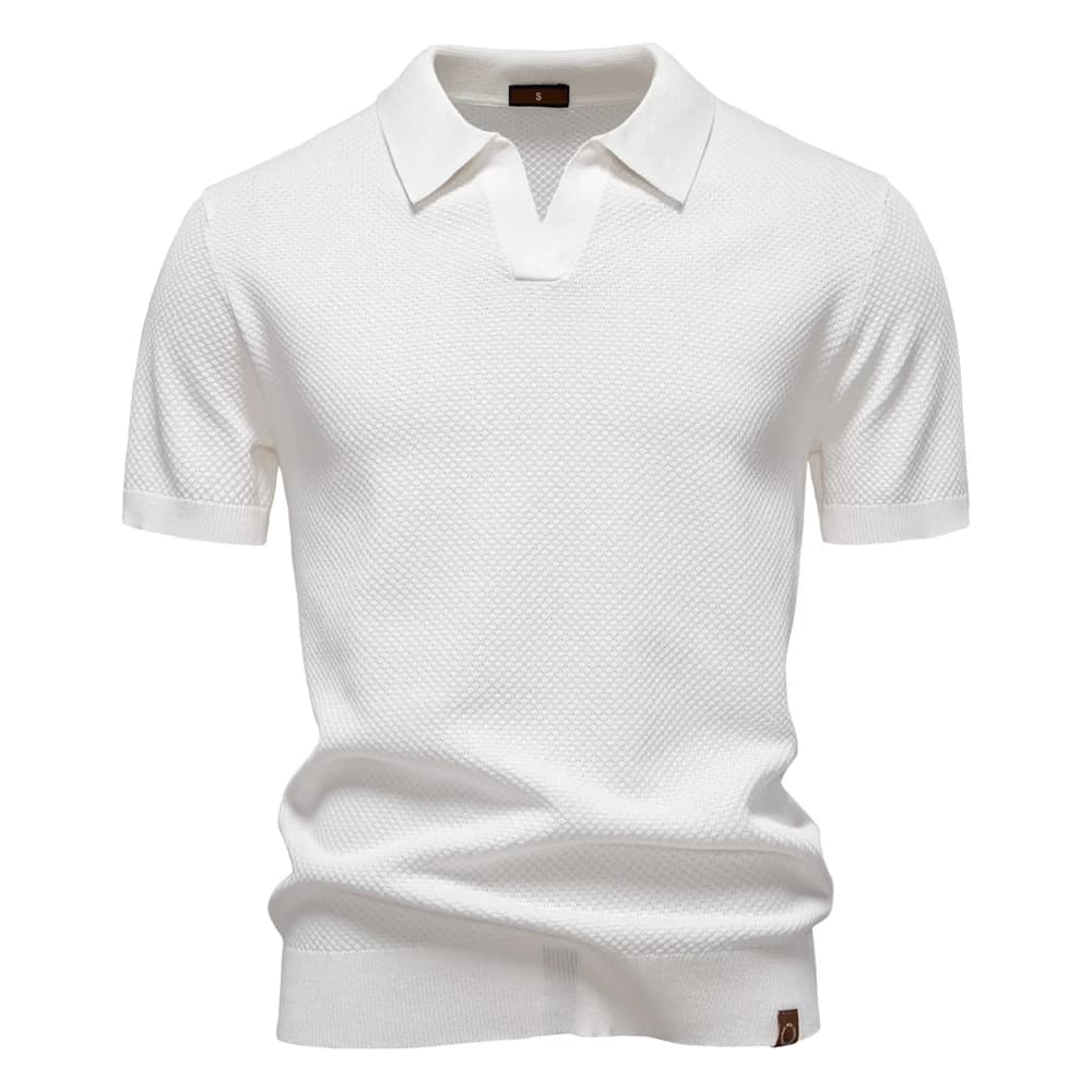 Camisa Polo Masculina Casual Tricot Chicago