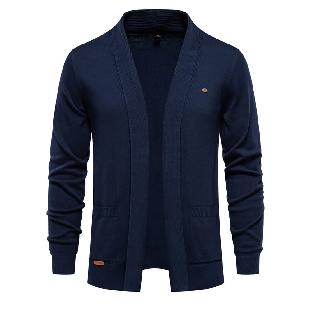 Cardigan Masculino em Malha Versátil Genebra