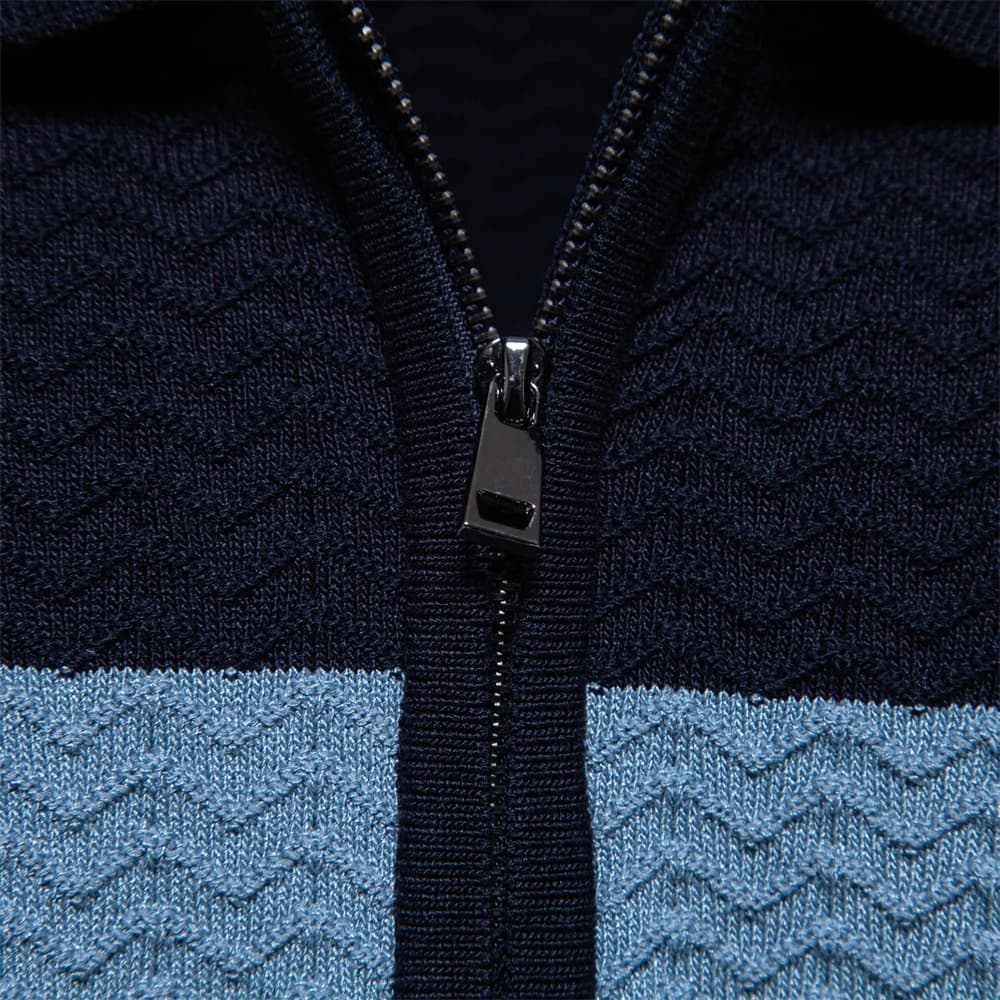 Camisa Polo Masculina em Malha Texturizada Boston