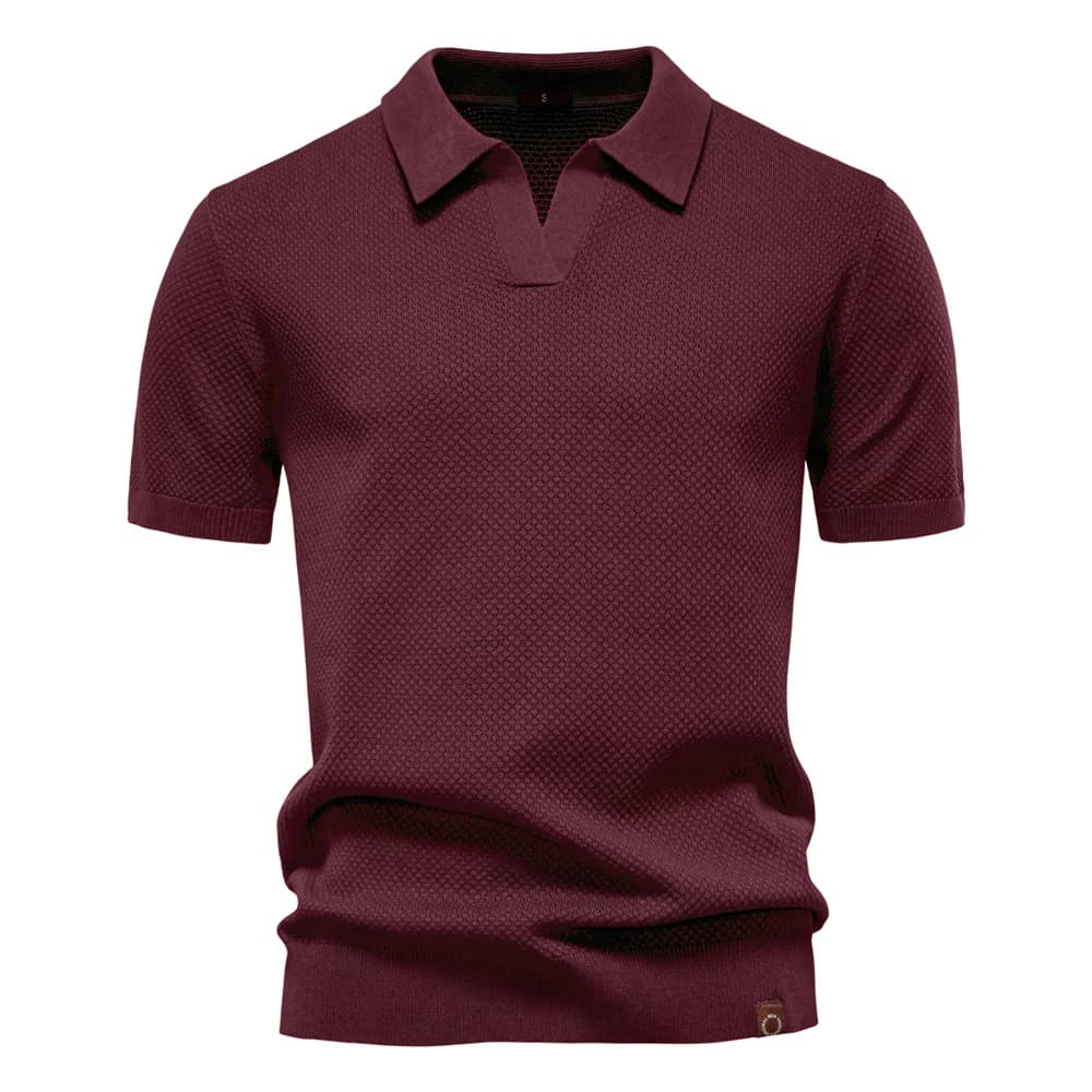 Camisa Polo Masculina Casual Tricot Chicago