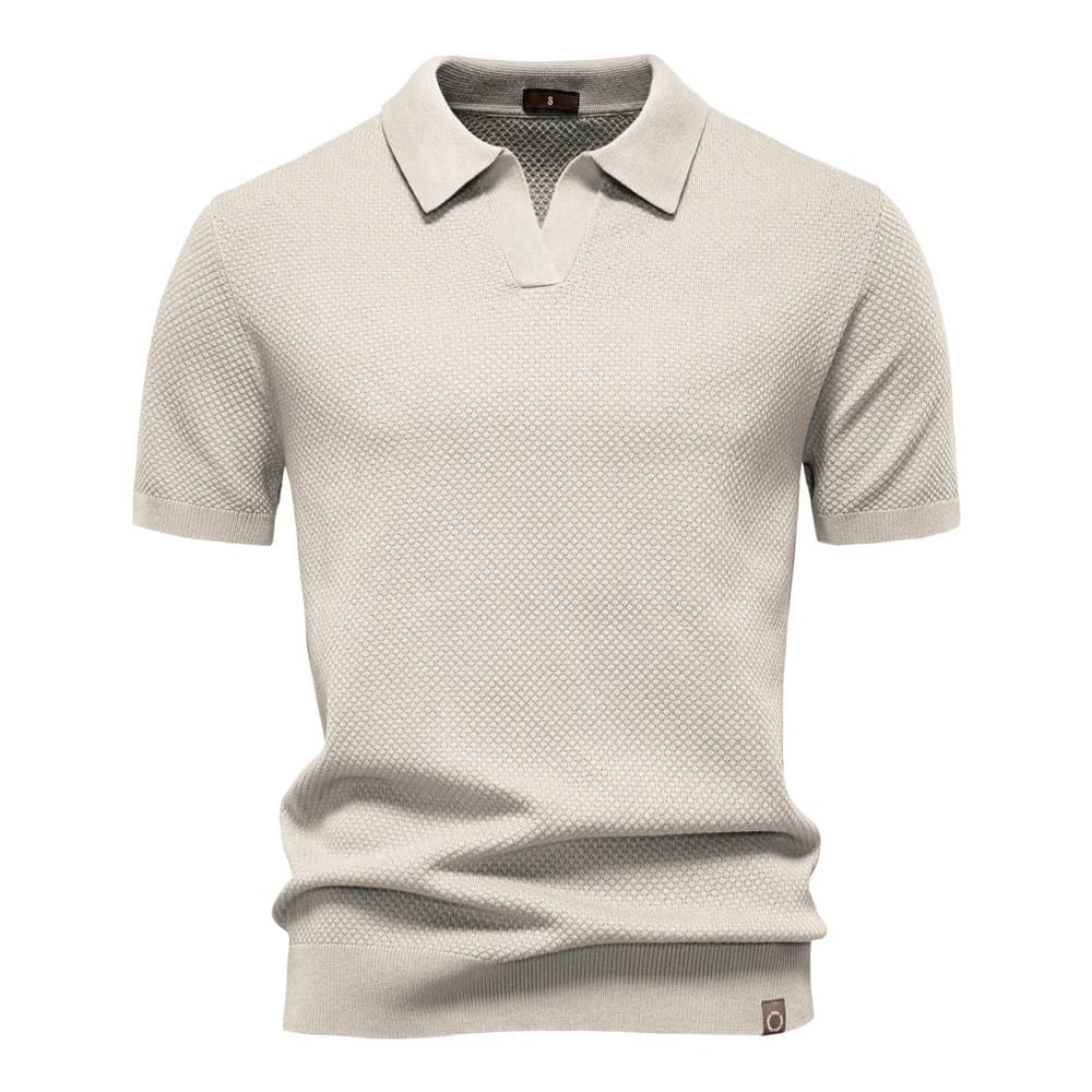 Camisa Polo Masculina Casual Tricot Chicago